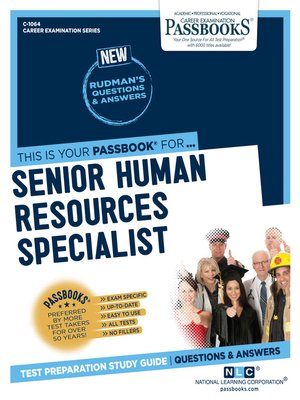 cover image of Senior Human Resources Specialist